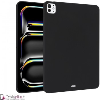 Liquid Air silikoninis juodas dėklas (Apple Ipad Pro 11 (2024-2025)